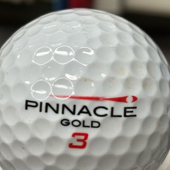 Community First Bank Logo Pinnacle Gold Golf Ball - Picture 4 of 7